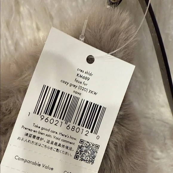 Kate spade Elegant Brown Faux Fur Women's Bag - Picture 3 of 8